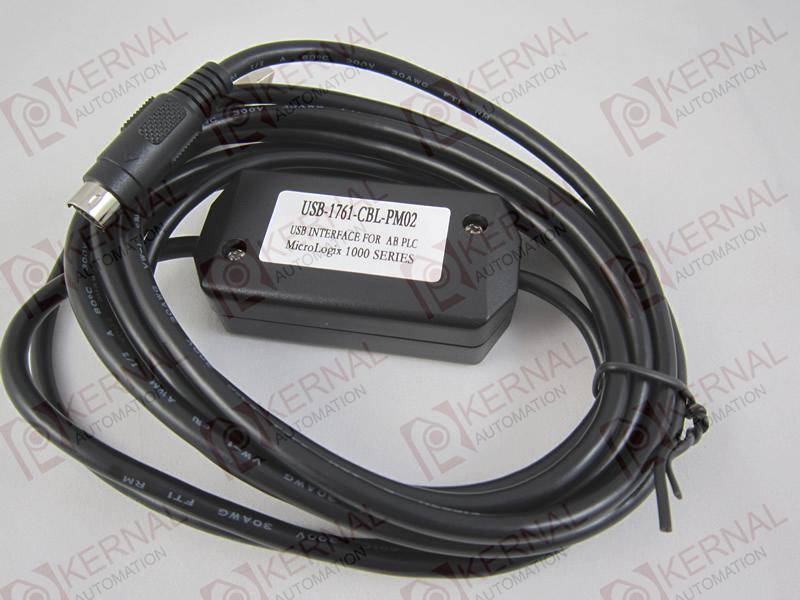 USB-1761-CBL-PM02:USB programming adapter for AB MicroLogix 1000 Series PLC