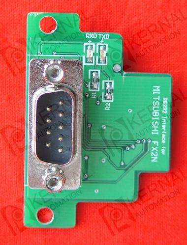 FX2N-232-BD RS232 interface boards for Mitsubishi FX2N, anti-static and anti-surge.