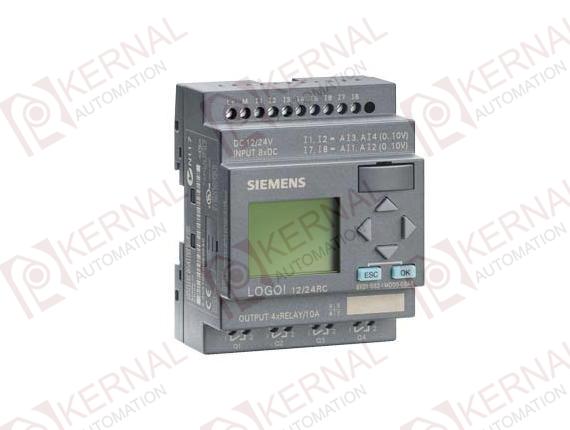 6ED1052-1MD00-0BA6 LOGO! 12/24RC, 8DI(4AI)/4DO, 200 BLOCKS