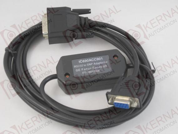 IC690ACC901:RS232/SNP adapter for GE FANUC 90 series PLC