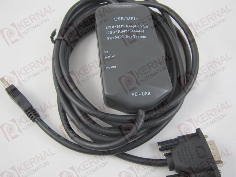 USB/MPI+ V2.0:USB isolated adapter for Siemens S7-300/400 PLC 