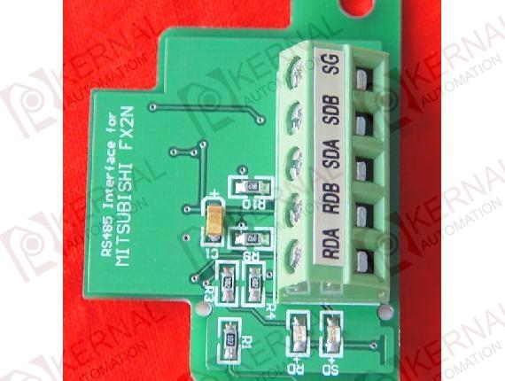 FX2N-485-BD : RS485 interface Board for FX2N PLC,anti-static electricity & surging protection