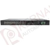 IES1026-2F(S) Support seven RJ45 etheric network port and a light mouth (SC/ST/FC interface)