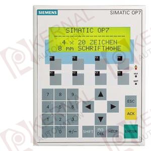 6AV3607-1JC20-0AX1 OP7/DP OPERATOR PANEL